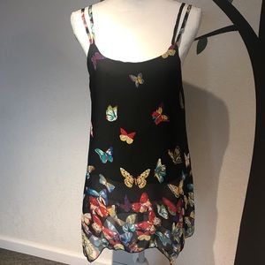 Black Butterfly Tank